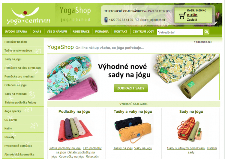 YogaShop.cz