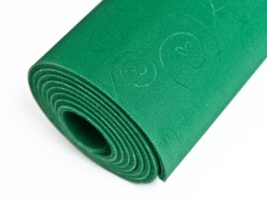 Zelená podložka na jógu Natural Eco Luxury Yogacentrum