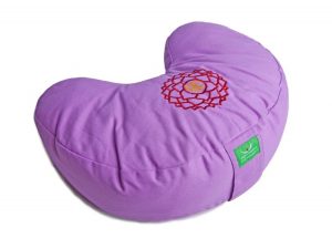 Fialový meditační polštář