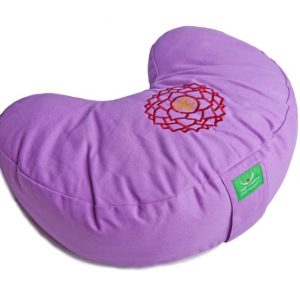 Fialový meditační polštář