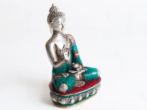 Stříbrný Buddha