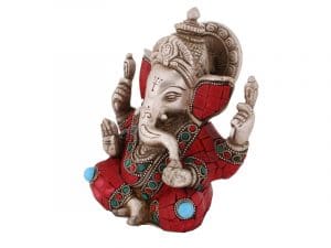 Soška Ganesha na meditaci
