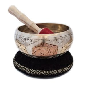 Stříbrná tibetská mísa