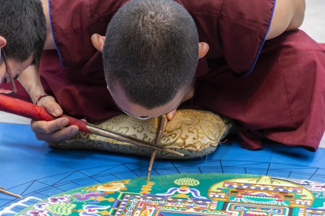 Tibetská mandala 